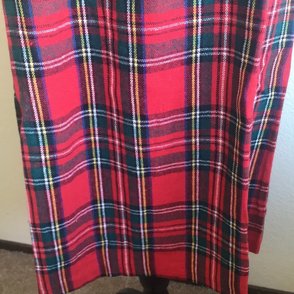 Vintage tartan plaid  Saks Fifth Avenue jumper - Picture 4 of 10